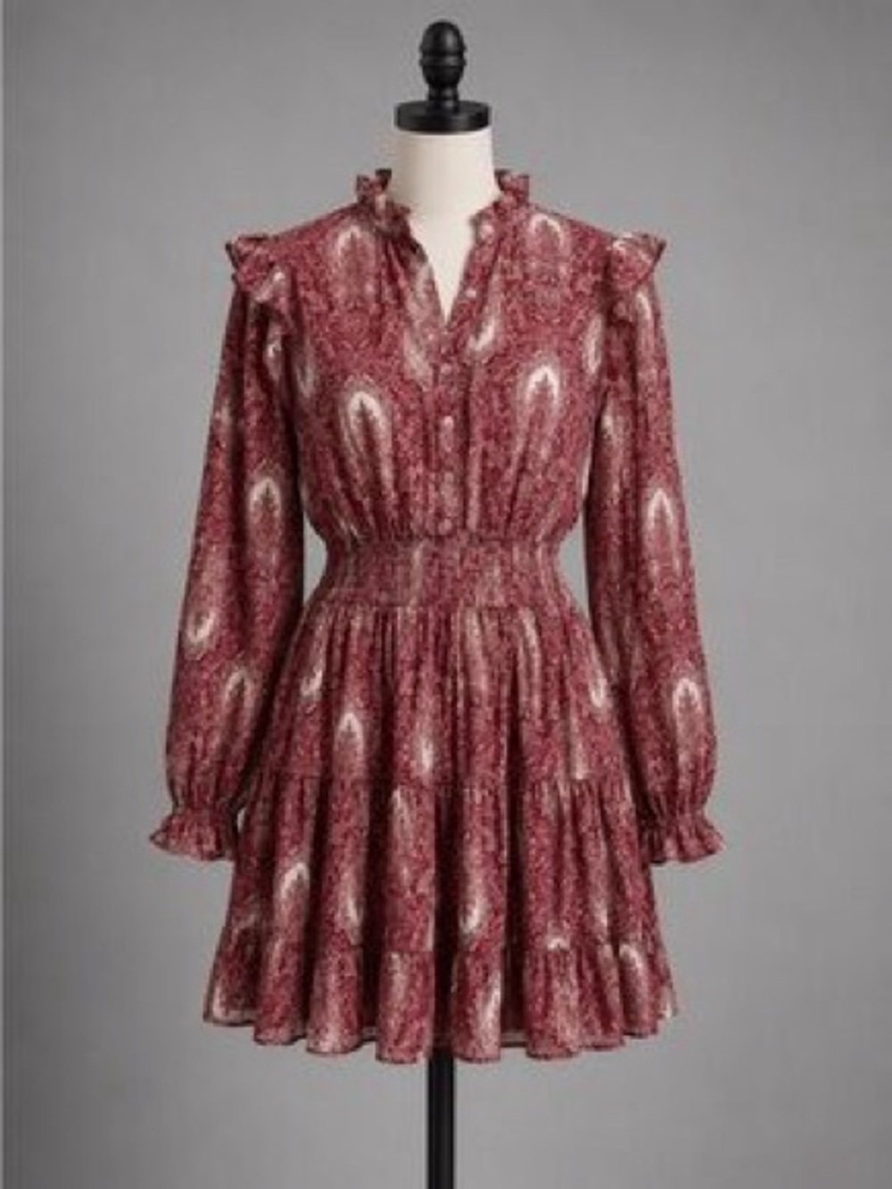 Saks Fifth Avenue Paisley Dress